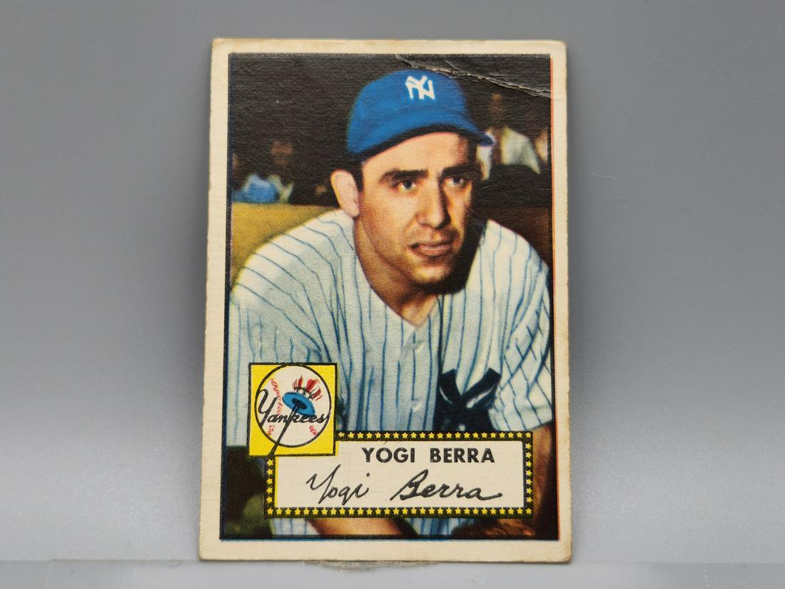 1952 Topps Yogi Berra #191 HOF: 1952 Topps Yogi Berra #191 HOF