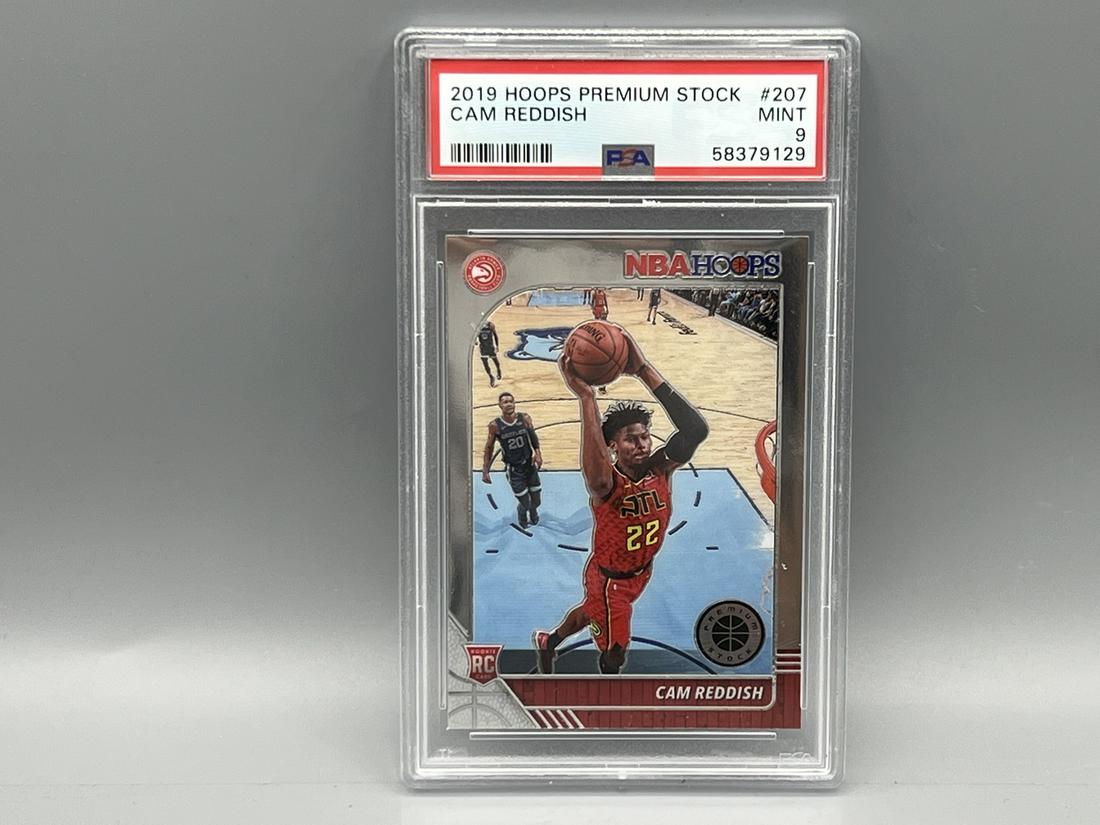 2019 Hoops Premium Stock Cam Reddish RC #207 PSA Mint 9 (1 of 2)