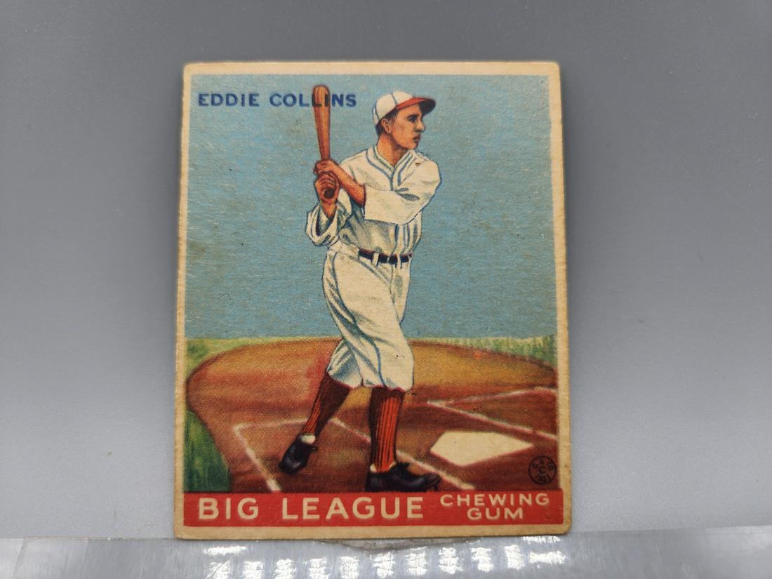 1933 Goudey Eddie Collins #42 HOF (1 of 2)