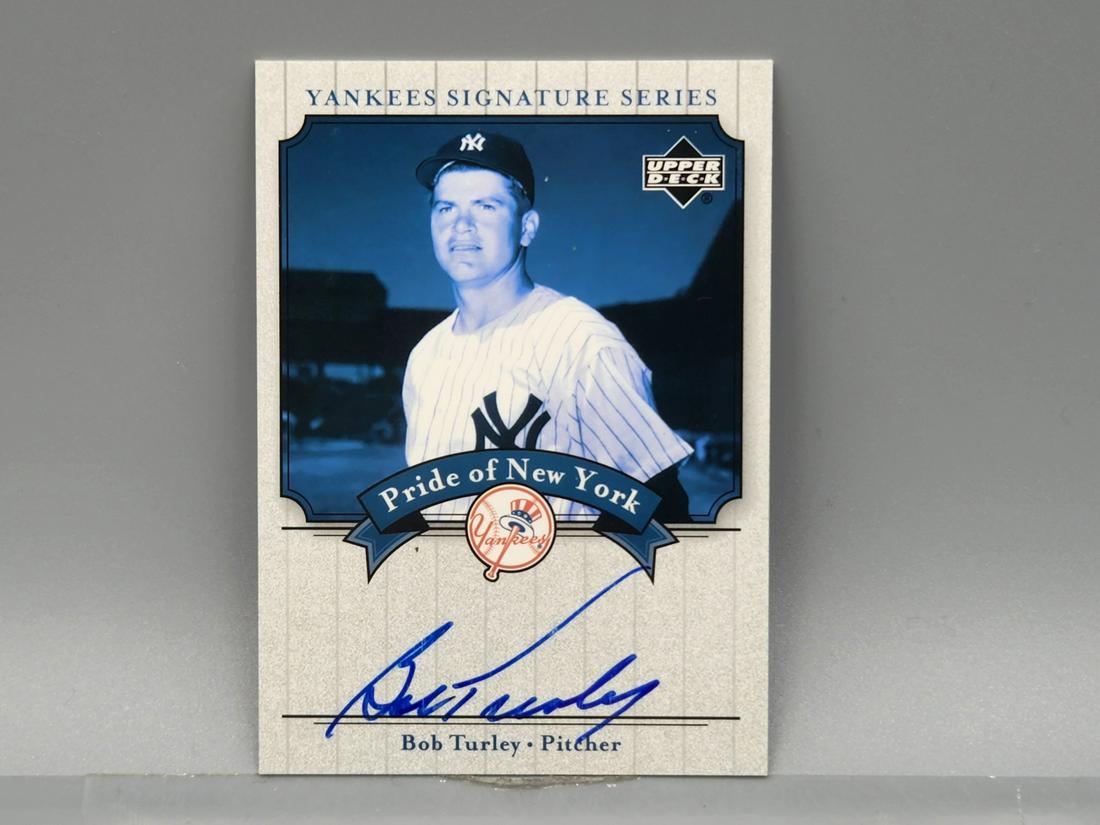 2003 Upper Deck Yankees Signature Series Bob Turley Auto (1 of 2)