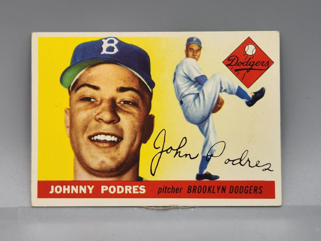 1955 Topps Johnny Podres #25 (1 of 2)