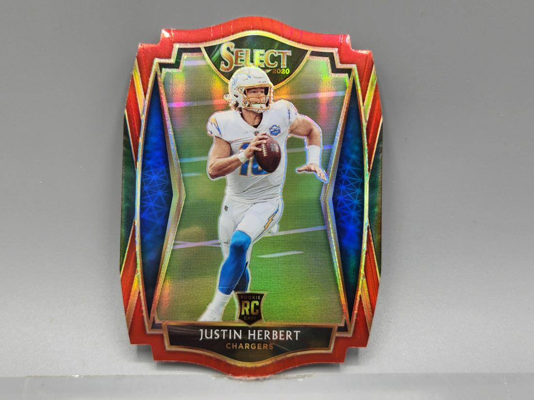 2020 Panini Select Justin Herbert #144 Rookie Prizm - HOT (1 of 2)
