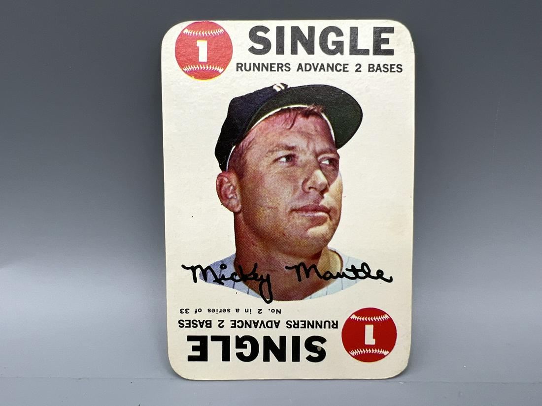 1968 Topps Game Mickey Mantle (1 of 2)