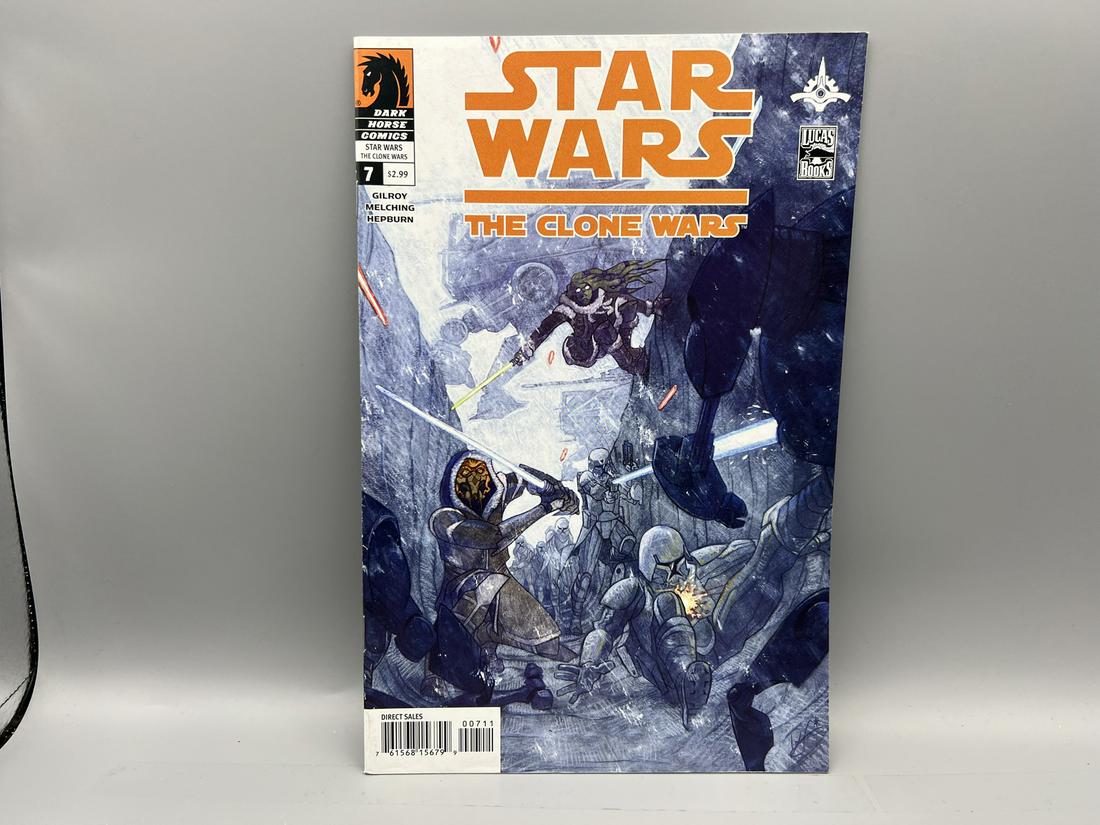 Star Wars The Clone Wars #7 - 1st app of Clone Commander (1 of 4)