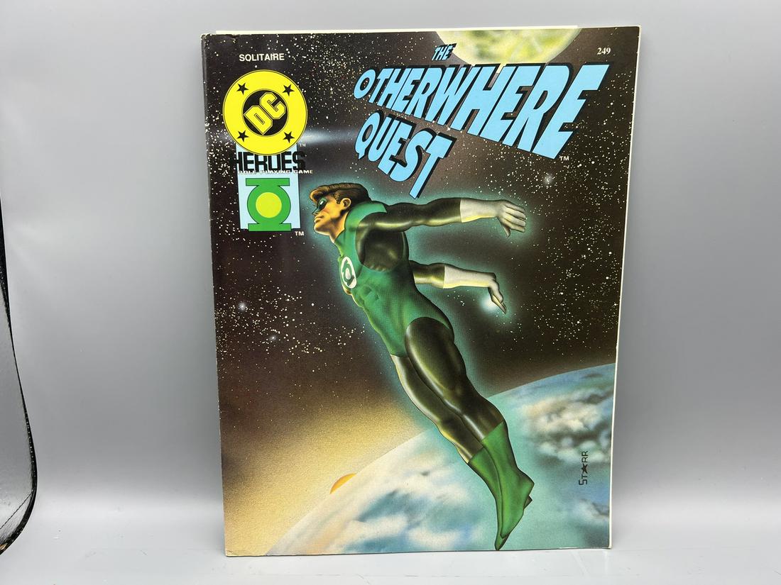 1989 Mayfair DC The Otherwhere Quest Roleplaying Game RPG Book (1 of 3)