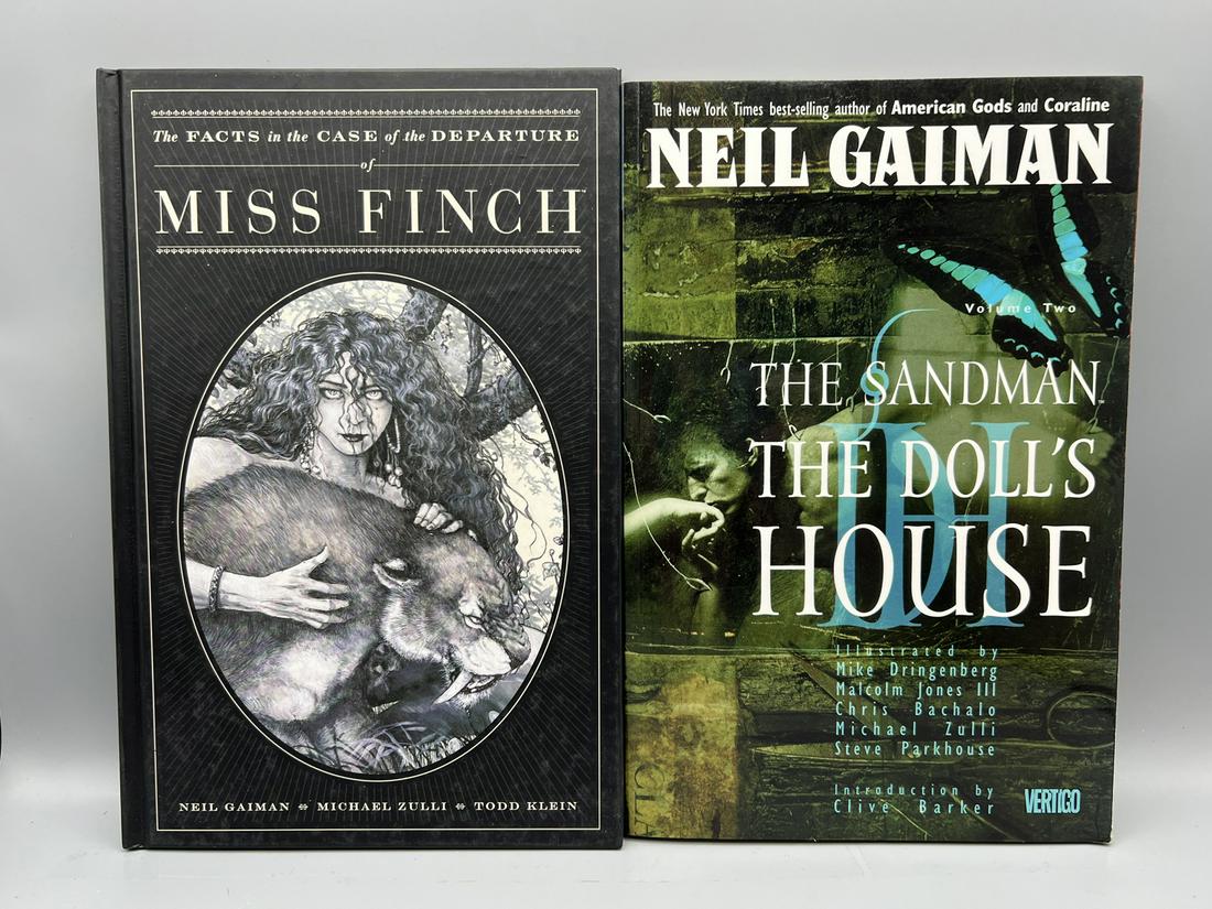 Neil Gaiman's The Facts In The Case Of The Departure Of Miss French Hardcover & The Sandman: The (1 of 2)