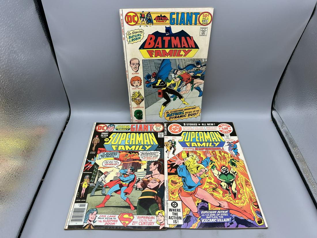 Batman Family #2, Superman Family #179 & #216: Batman Family #2, Superman Family #179 & #216