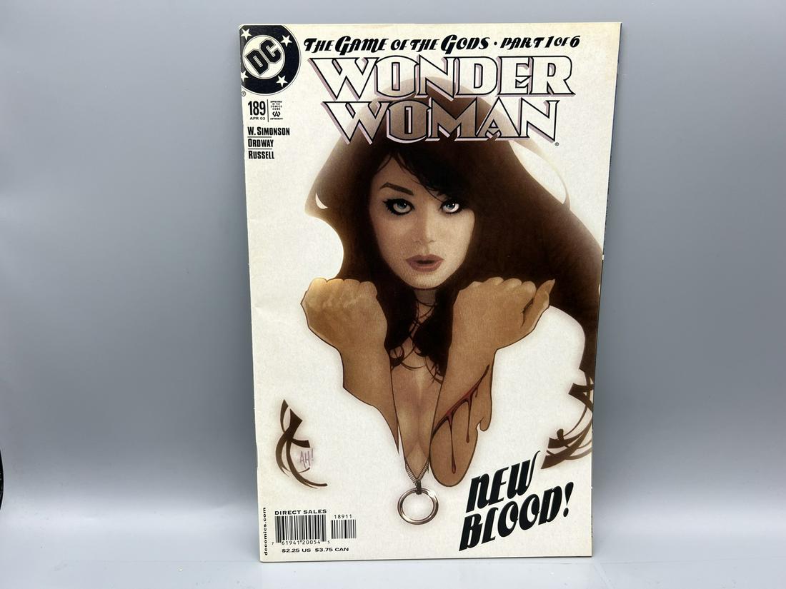 Wonder Woman #189 - Adam Hughes Cover: Wonder Woman #189 - Adam Hughes Cover