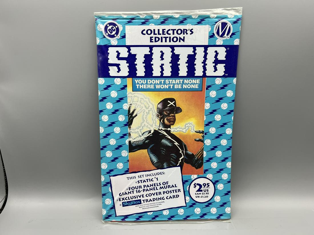 Static #1 - Polybag Collector's Edition Variation - 1st app of Static (1 of 2)