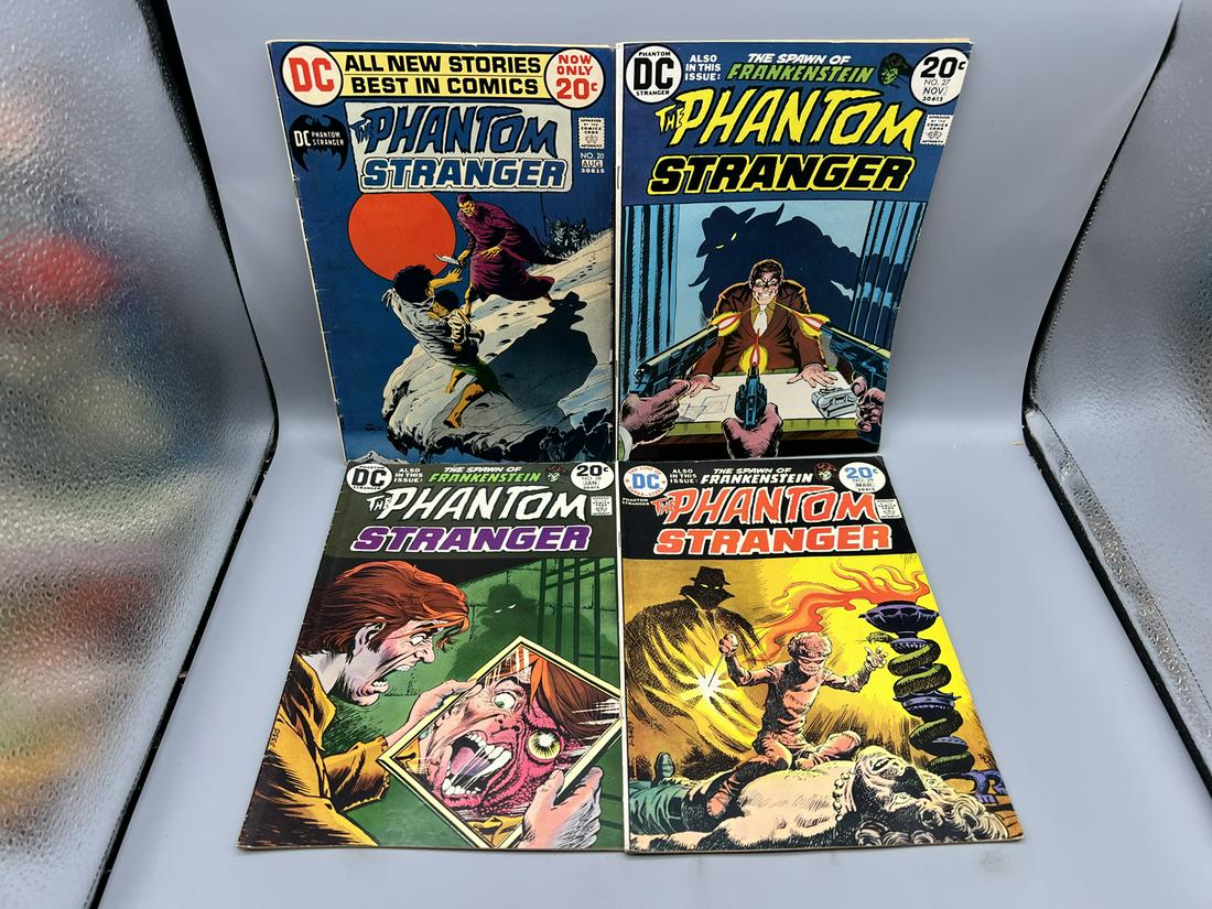 The Phantom Stranger #20, 27, 28, 29 - Nick Cardy Covers on #27 & 28 (1 of 2)