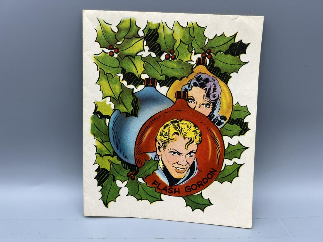 1951 King Features Syndicate Flash Gordon Christmas Card (1 of 3)