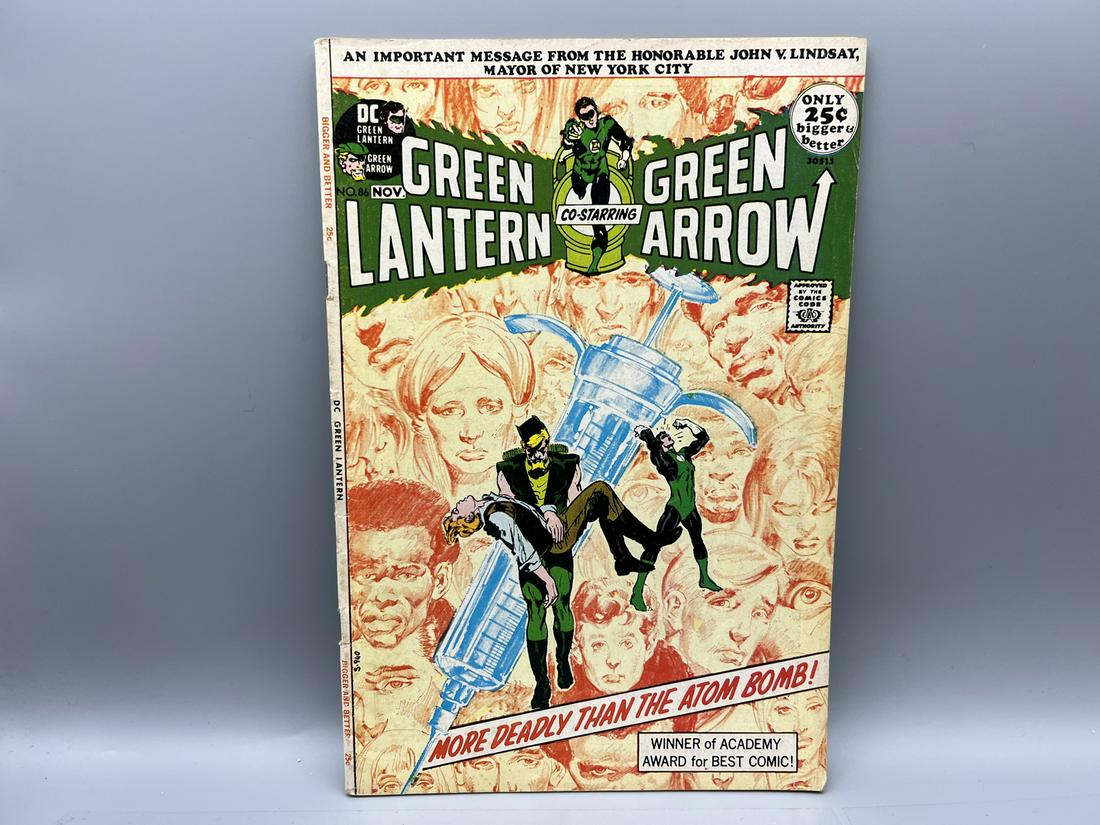 Green Lantern #86 - Key Drug Issue - Neal Adams Cover (1 of 4)