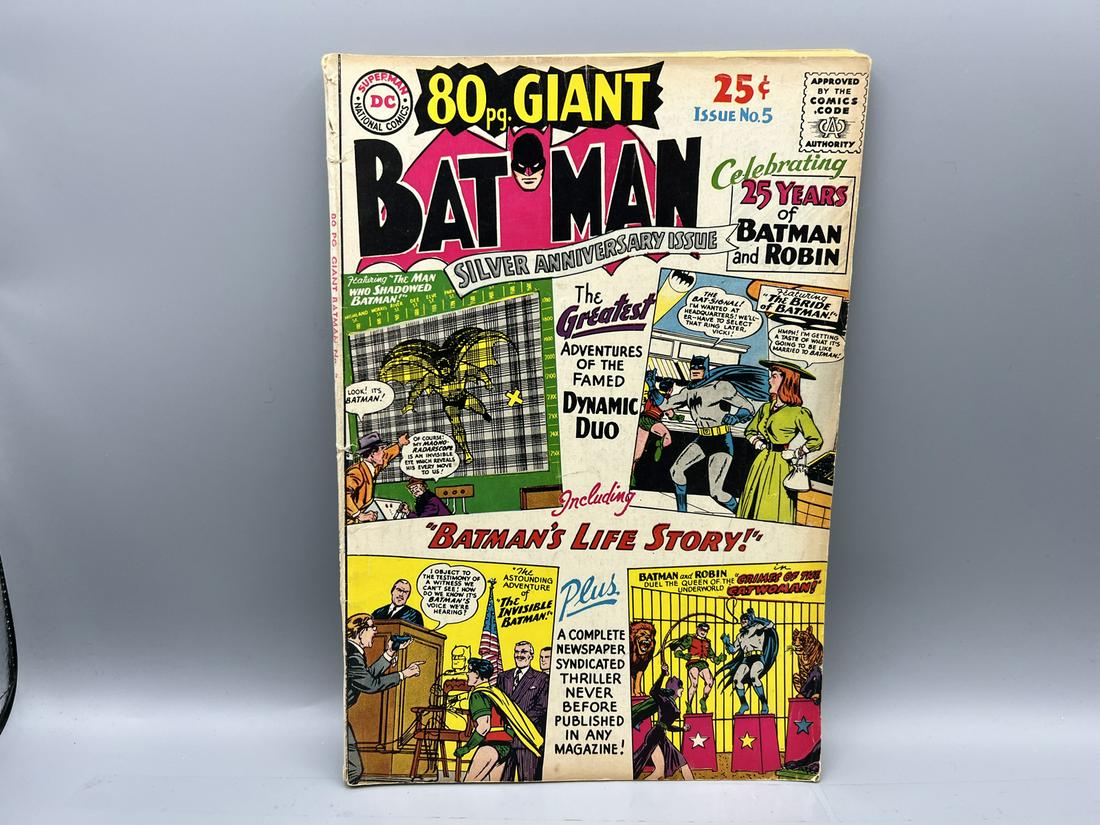 Batman 80 Page Giant #5 - 25 Year Anniversary Issue: Batman 80 Page Giant #5 - 25 Year Anniversary Issue
