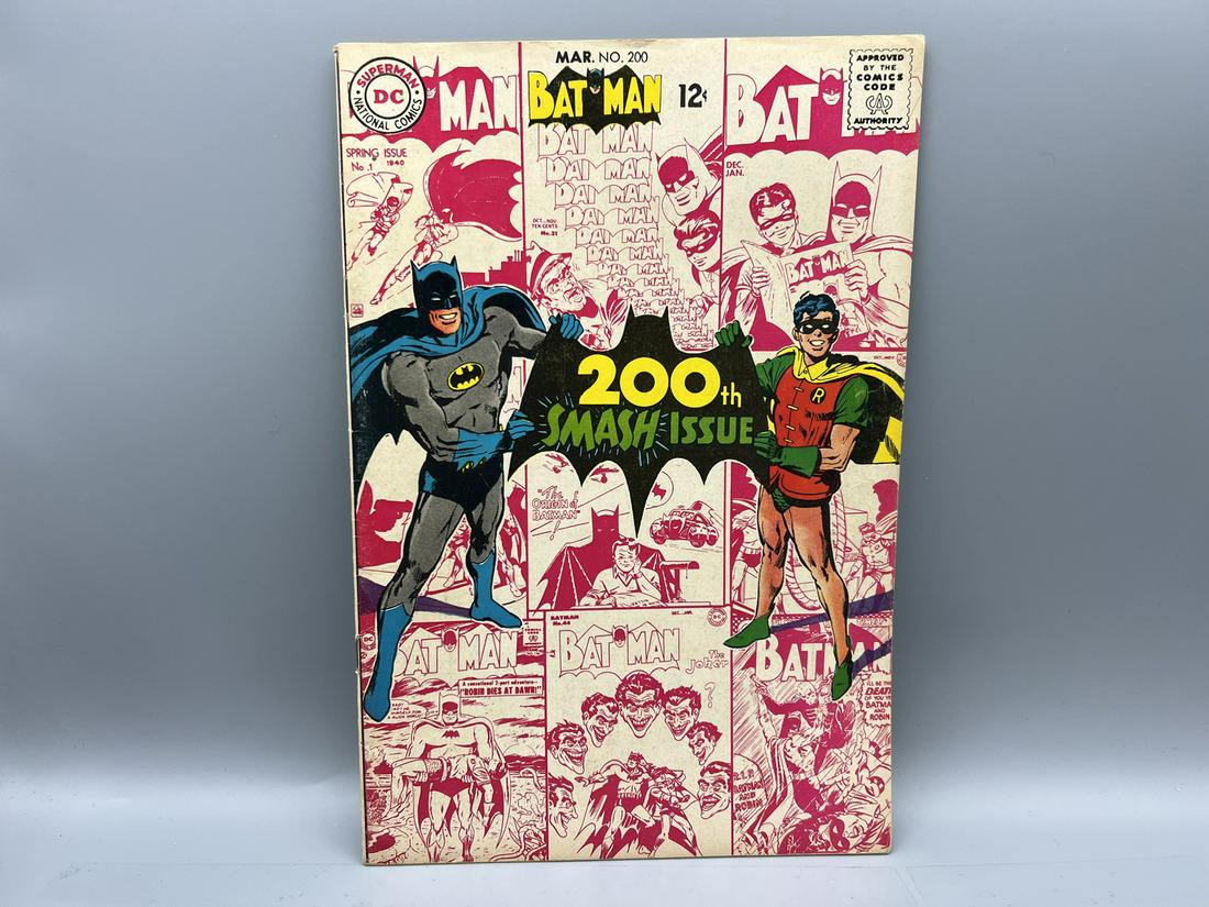 Batman #200 - Neal Adams Classic Cover - 1st Adams work in Batman title - 2nd SA app of the: Batman #200 - Neal Adams Classic Cover - 1st Adams work in Batman title - 2nd SA app of the Scarecrow