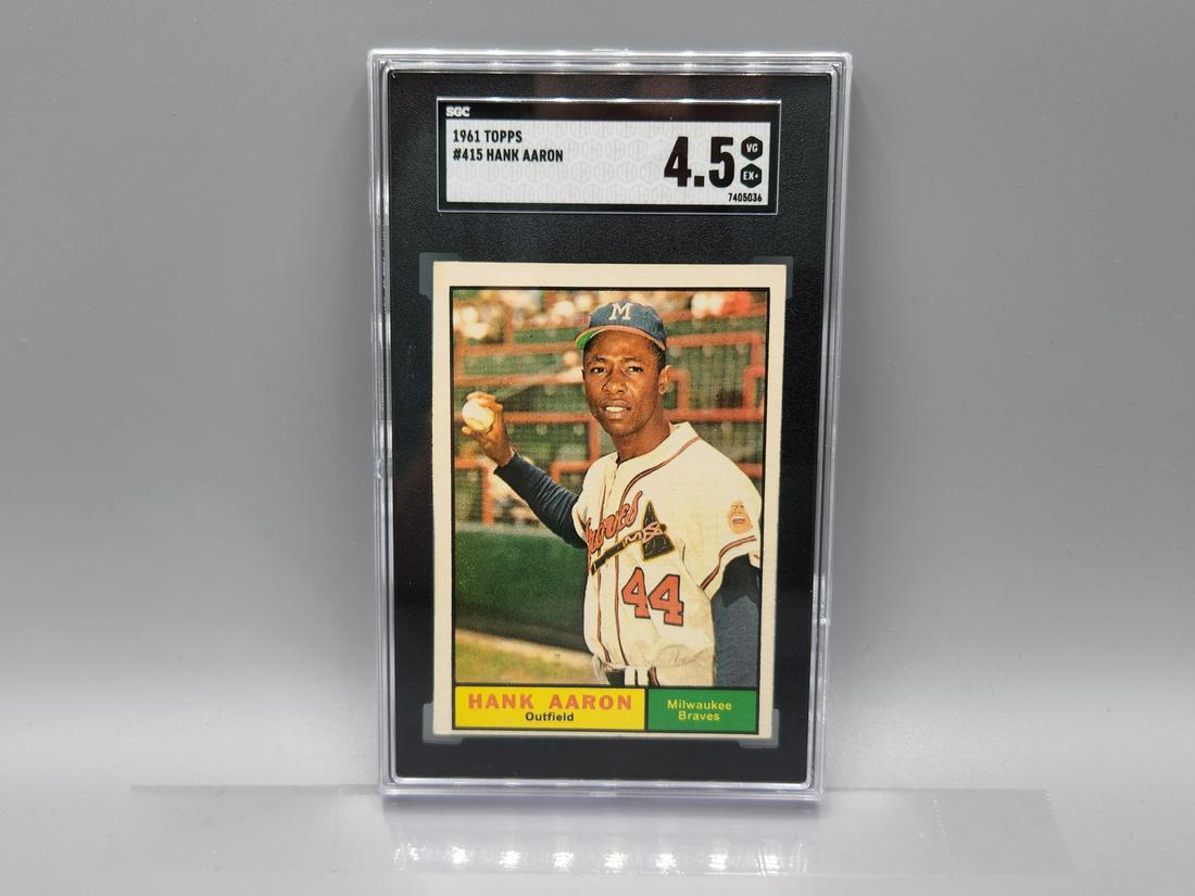 1961 Topps Hank Aaron #415 SGC 4.5 (1 of 2)