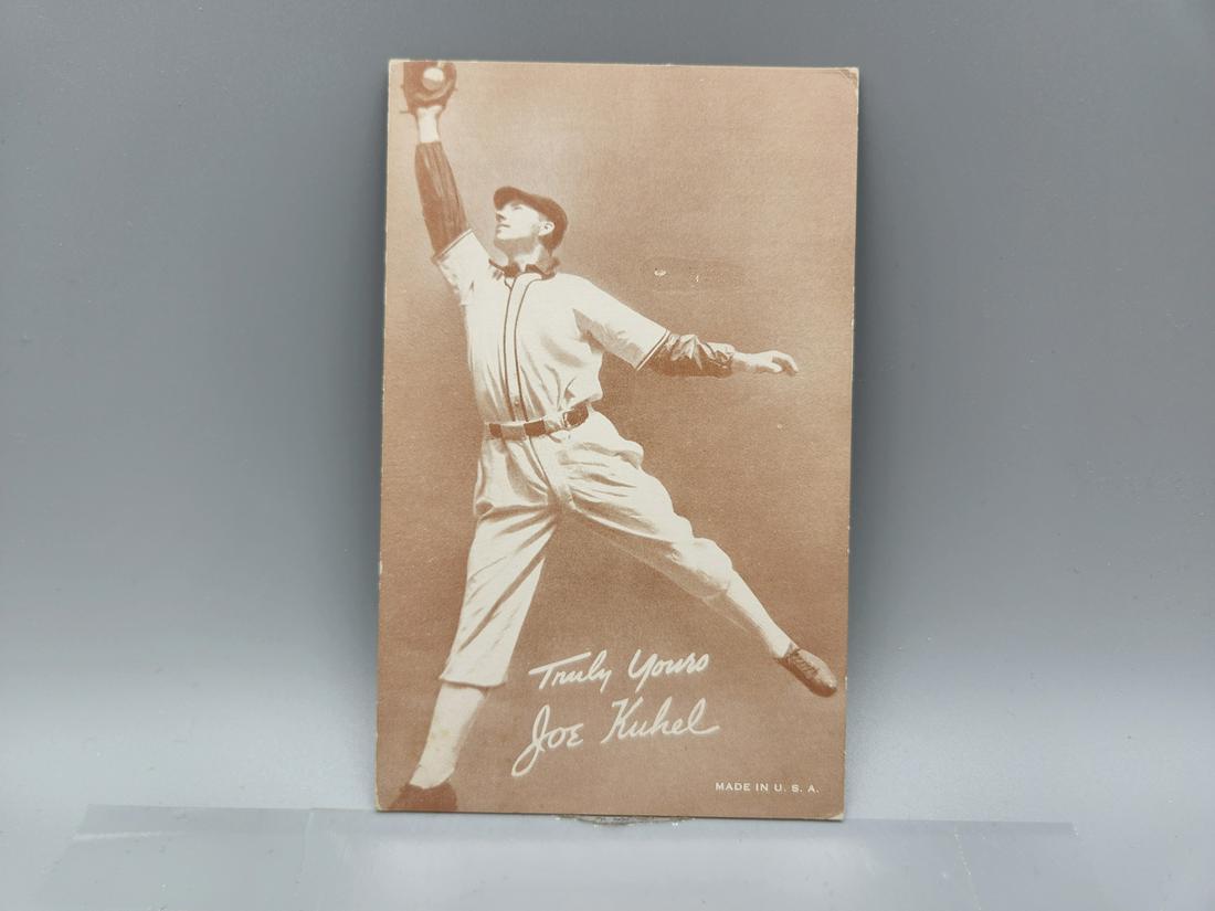 1939-46 Exhibits Salutations Joe Kuhel (1 of 2)