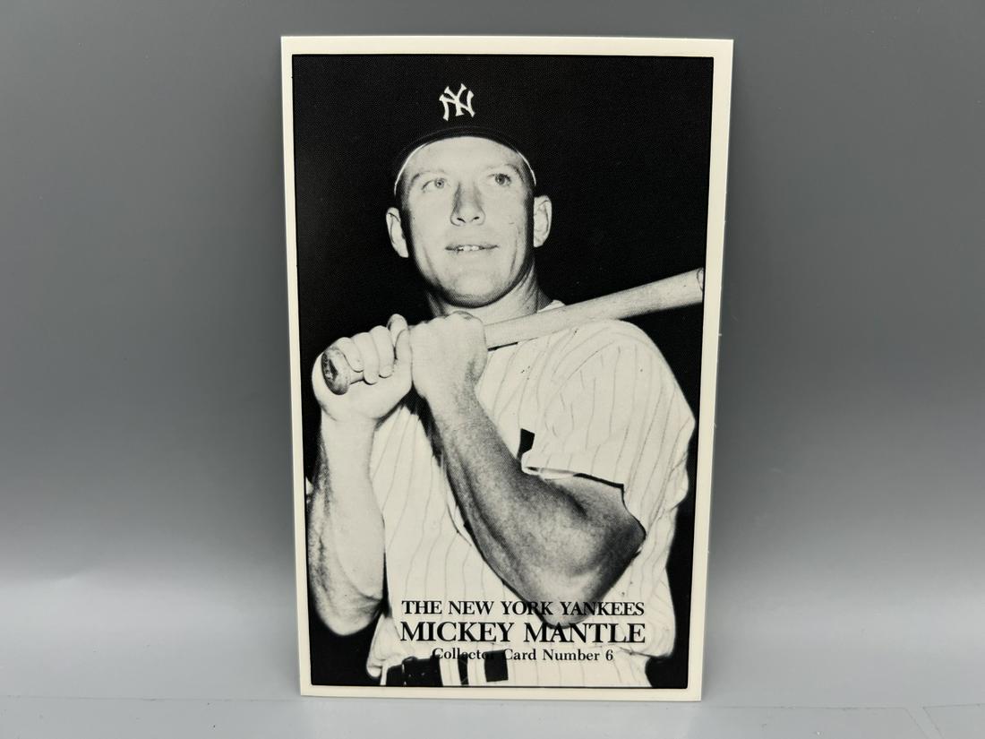 1980 Union Novelty Mickey Mantle Oversized Card #6 (1 of 2)