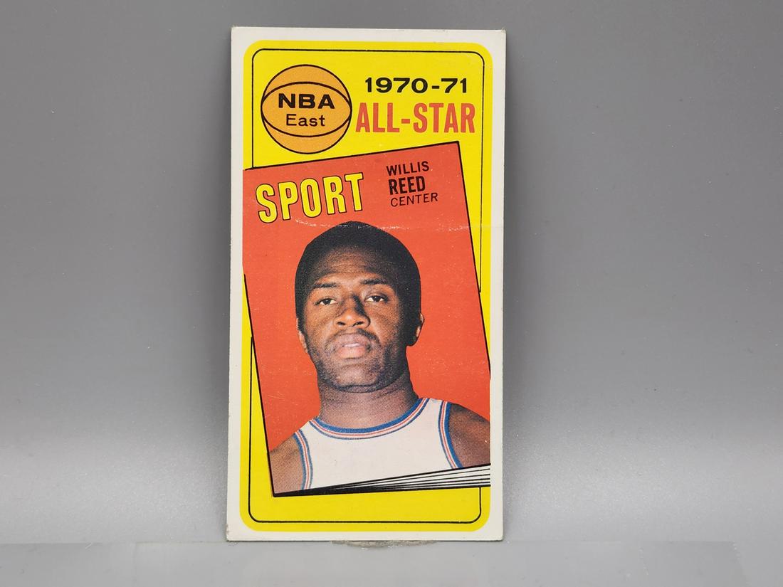 1970 Topps Willis Reed #110 HOF: 1970 Topps Willis Reed #110 HOF