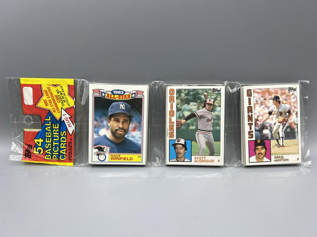 1984 Topps Baseball Rack Pack - Possible Don Mattingly RC? (1 of 2)