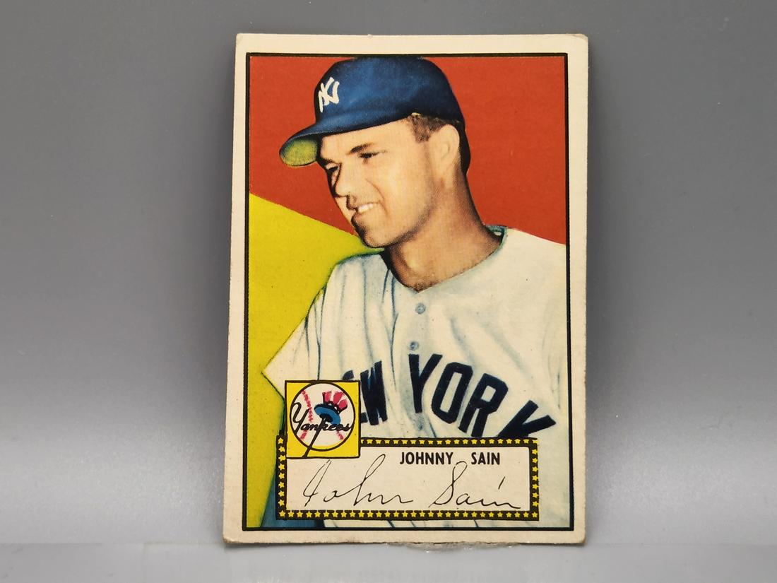 1952 Topps Johnny Sain #49 (1 of 2)