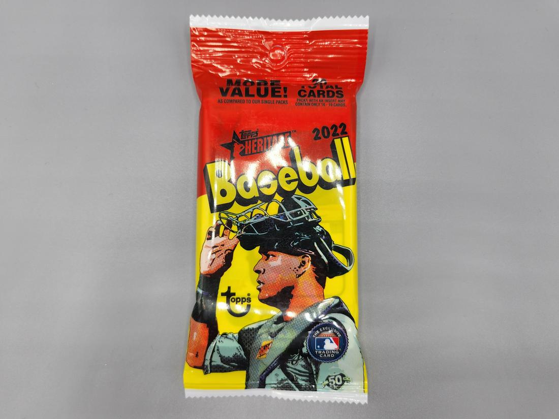 2022 Topps Heritage Baseball Value Pack (1 of 2)