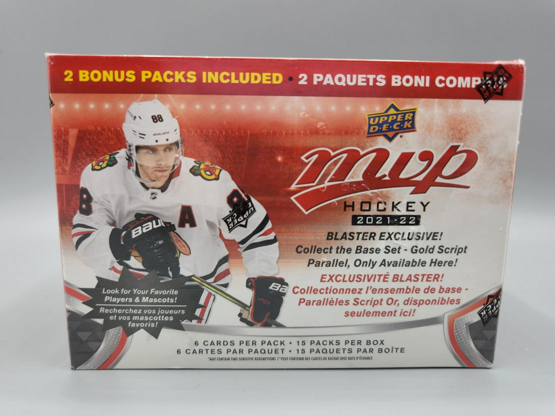 2021-22 Upper Deck MVP Hockey Blaster Box (1 of 2)