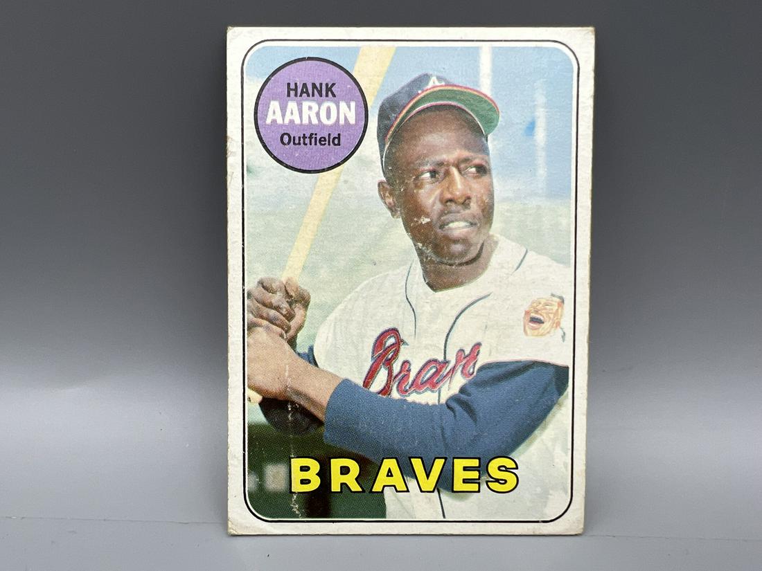 1969 Topps Hank Aaron #100 (1 of 2)