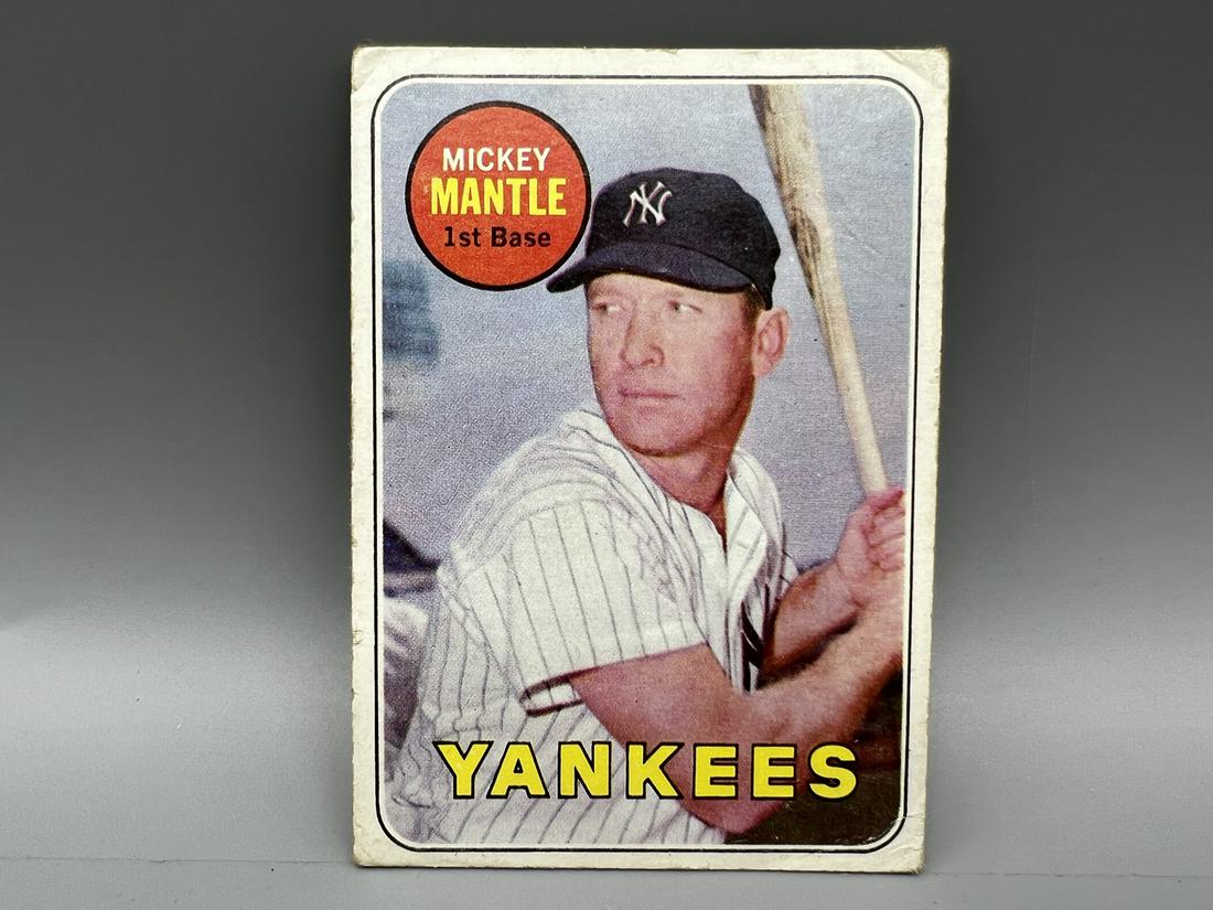 1969 Topps Mickey Mantle #500 (1 of 2)