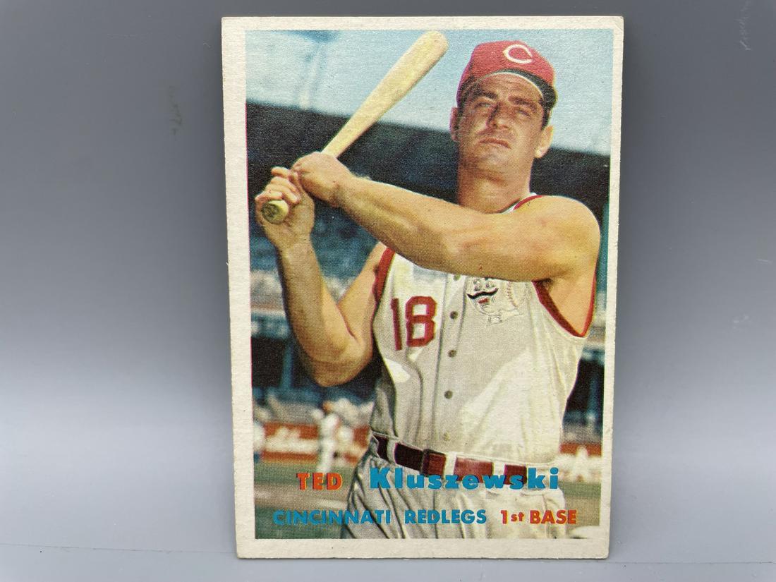 1957 Topps Ted Kluszewski #165 (1 of 2)
