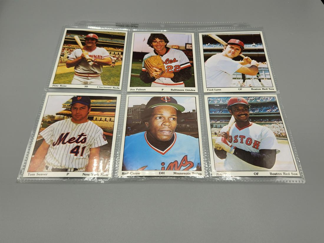 (12) 1975 SSPC Puzzle Backs Baseball Cards - 7 HOF'ers and A Few Additional Misc. Cards (1 of 6)