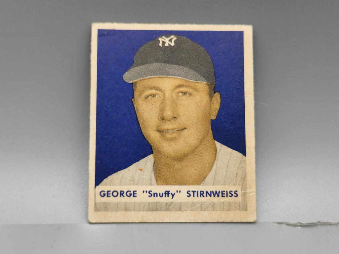 1949 Bowman George Stirnweiss #165 (1 of 2)
