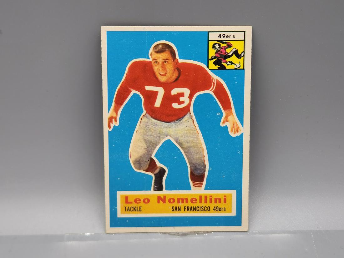 1956 Topps Leo Nomellini #74 HOF (1 of 2)