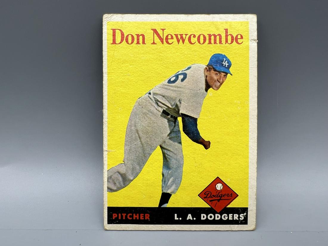 1958 Topps Don Newcombe #340: 1958 Topps Don Newcombe #340