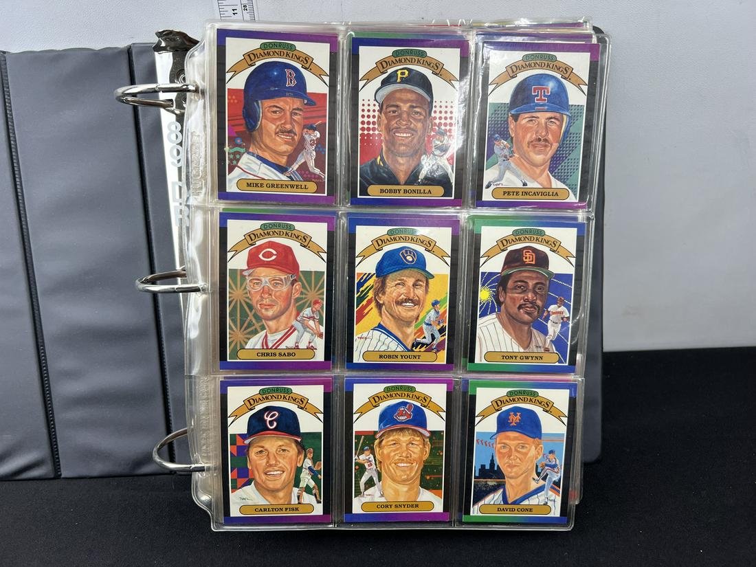 1989 Donruss Baseball Complete Set In Binder - Ken Griffey Jr. RC (1 of 7)