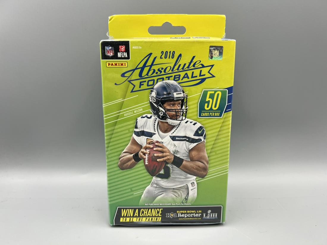 2018 Absolute Football Sealed Hanger Box - Possible Josh Allen & Lamar Jackson RC's? (1 of 2)