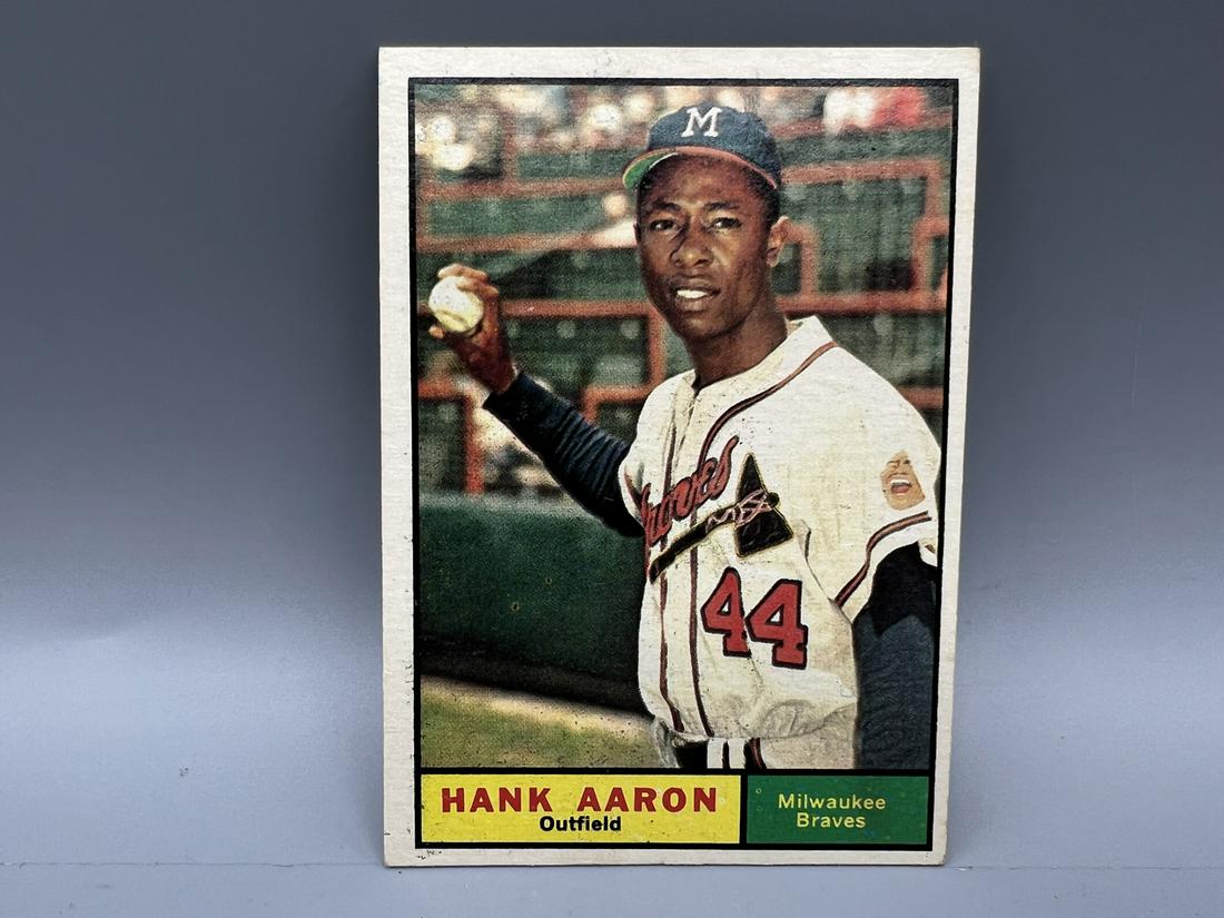 1961 Topps Hank Aaron #415 (1 of 2)