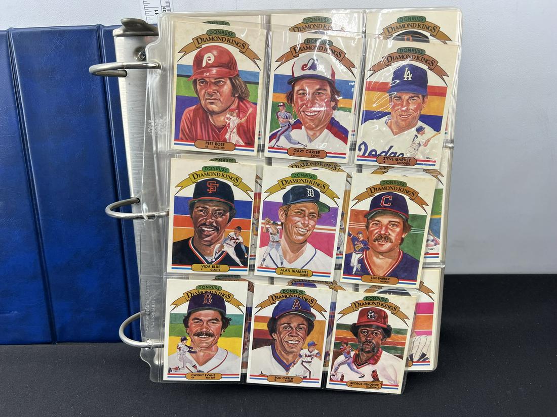 1982 Donruss Baseball Complete Set In Binder - Cal Ripken Jr. RC: Set appears complete but unverified