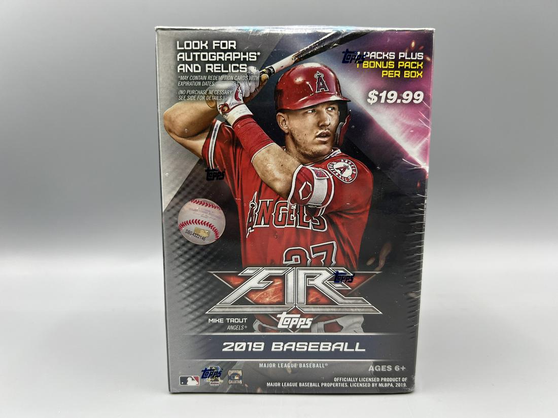 2019 Topps Fire Baseball Blaster Box - Possible Fernando Tatis Jr. RC?: 2019 Topps Fire Baseball Blaster Box - Possible Fernando Tatis Jr. RC?