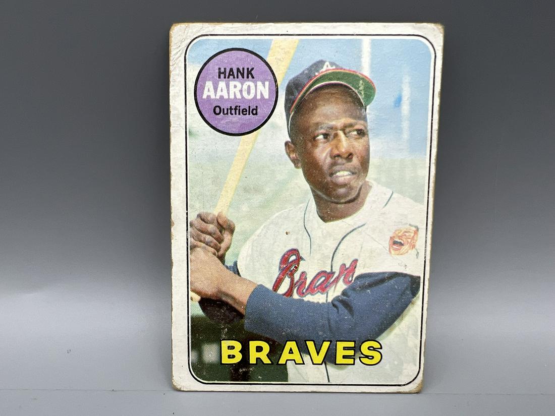 1969 Topps Hank Aaron #100 (1 of 2)