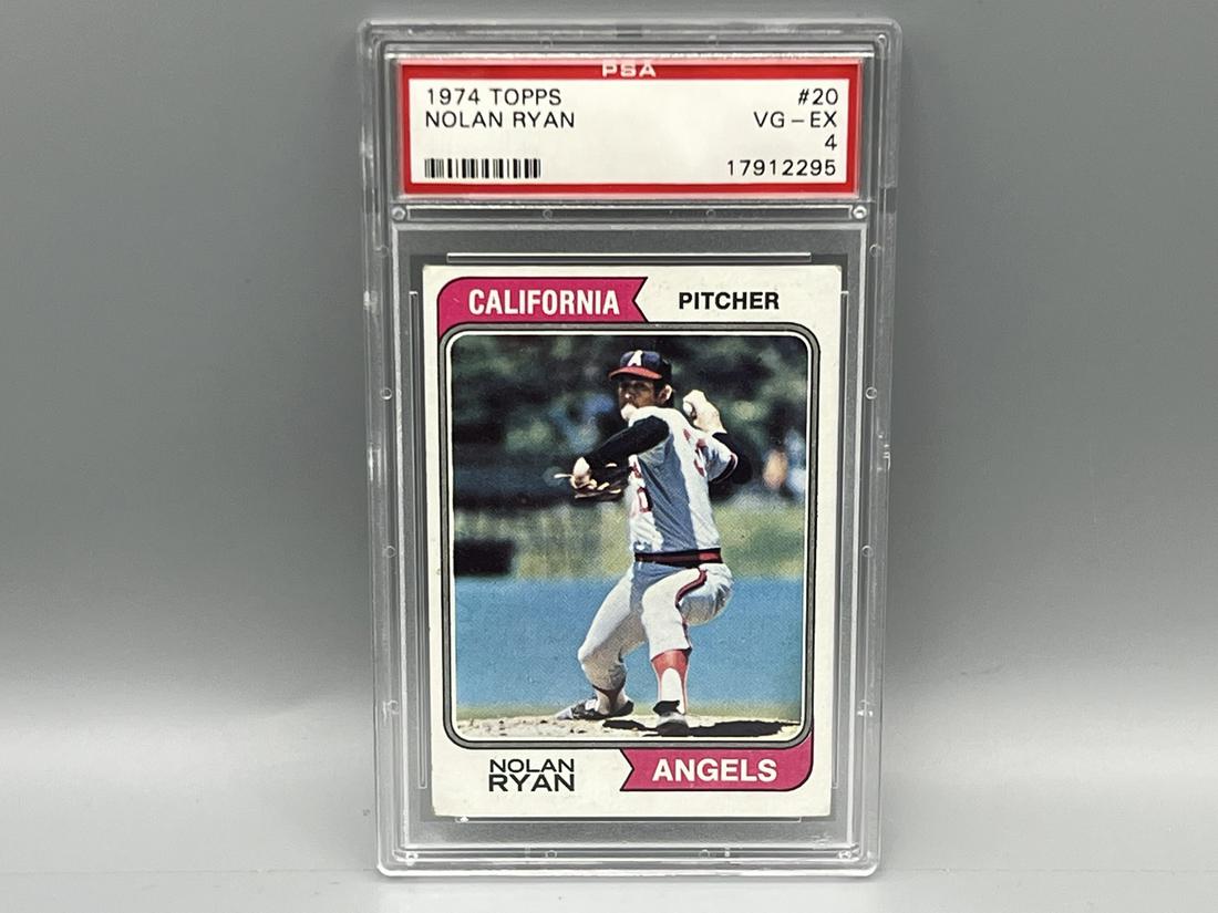 1974 Topps Nolan Ryan #20 PSA VG-EX 4 (1 of 2)