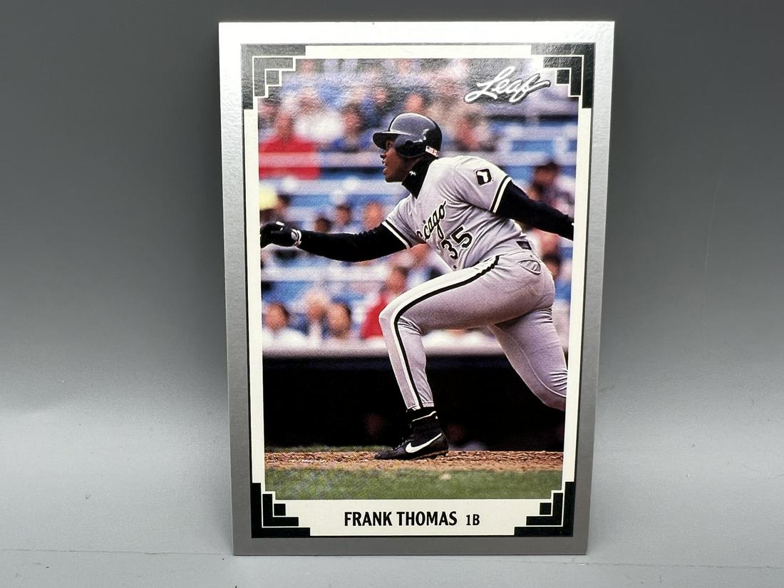 1991 Leaf Frank Thomas #281 - 2nd Year Card (1 of 2)