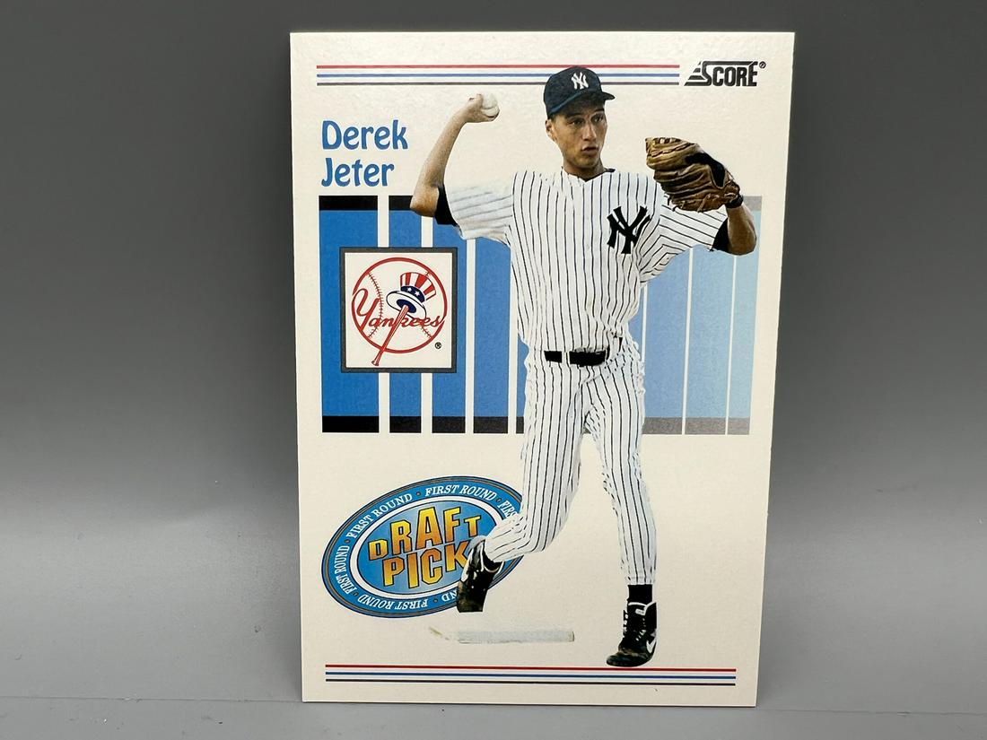 1993 Score Derek Jeter RC #489: 1993 Score Derek Jeter RC #489