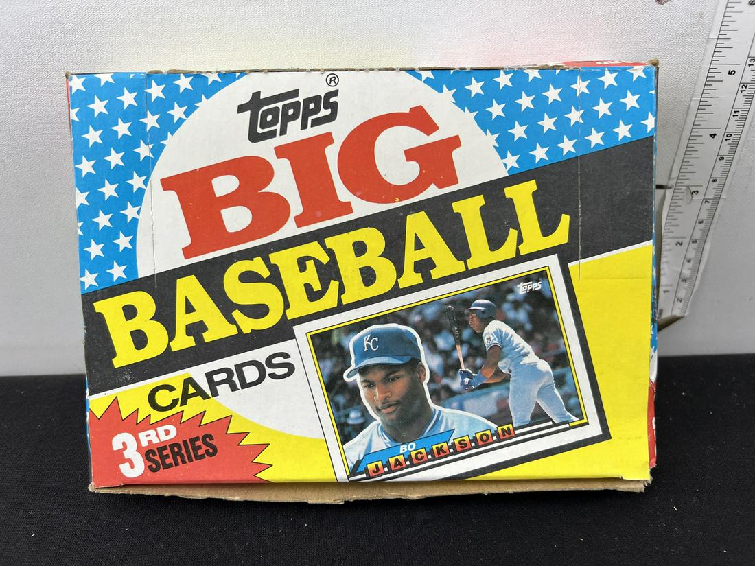 1989 Topps Big Baseball 3rd Series Complete Box (1 of 2)