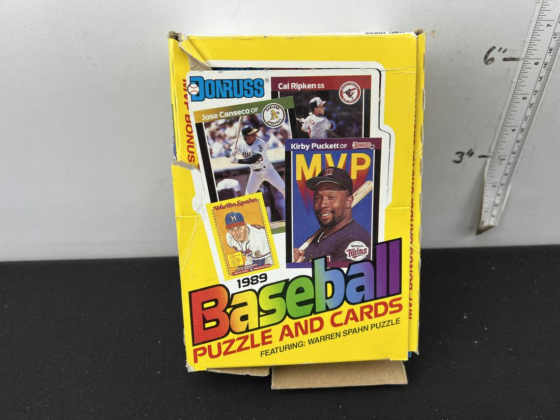 1989 Donruss Baseball Complete Box - Possible Ken Griffey Jr RCs (1 of 2)