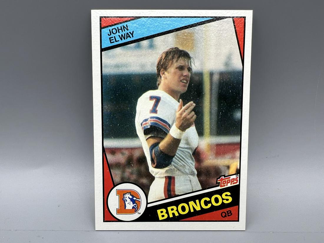 1984 Topps John Elway RC #63 (1 of 2)