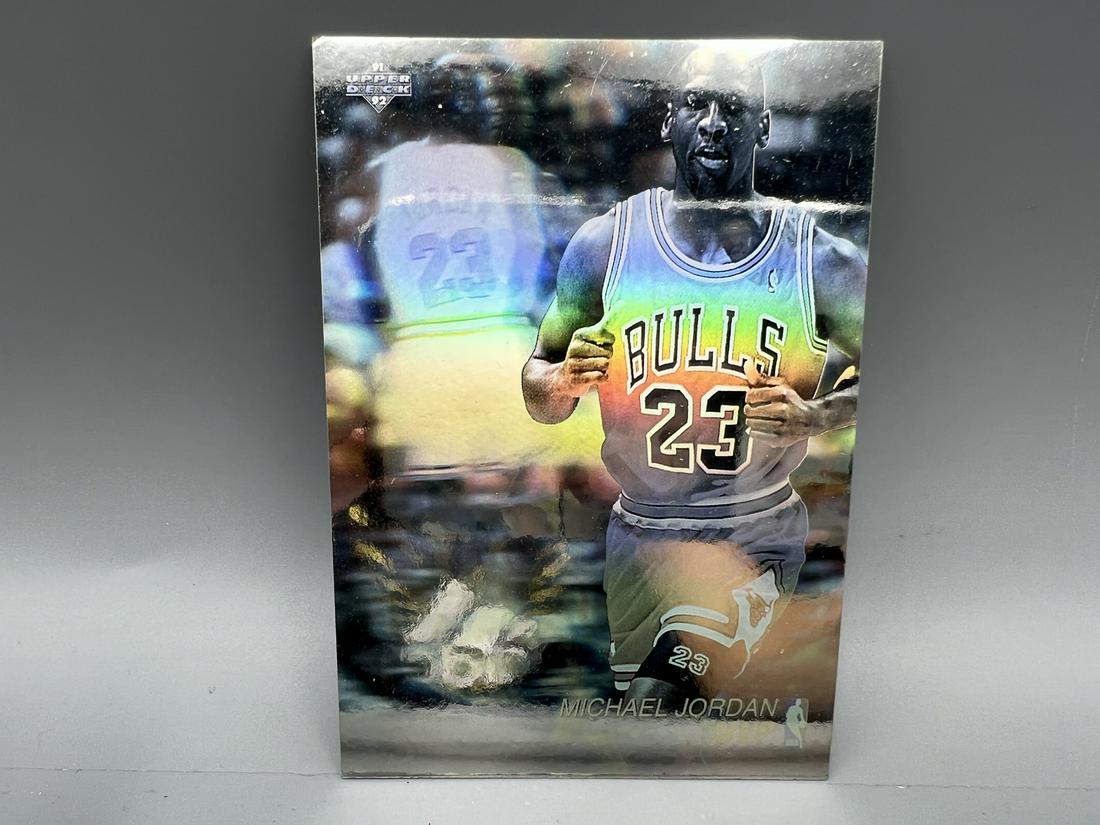 1991-92 Upper Deck Michael Jordan Hologram #AW4: 1991-92 Upper Deck Michael Jordan Hologram #AW4