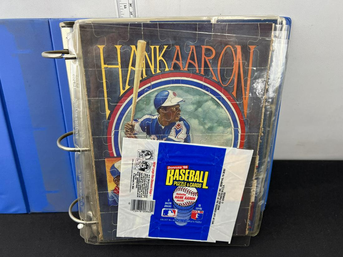 1986 Donruss Baseball Complete Set In Binder - Fred McGriff & Jose Canseco RC's: Set appears complete but unverified