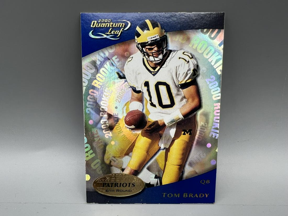 2000 Quantum Leaf Tom Brady RC #343 (1 of 2)