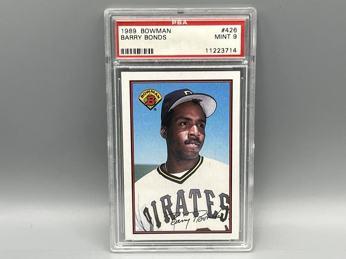 1989 Bowman Barry Bonds #426 PSA Mint 9 (1 of 2)