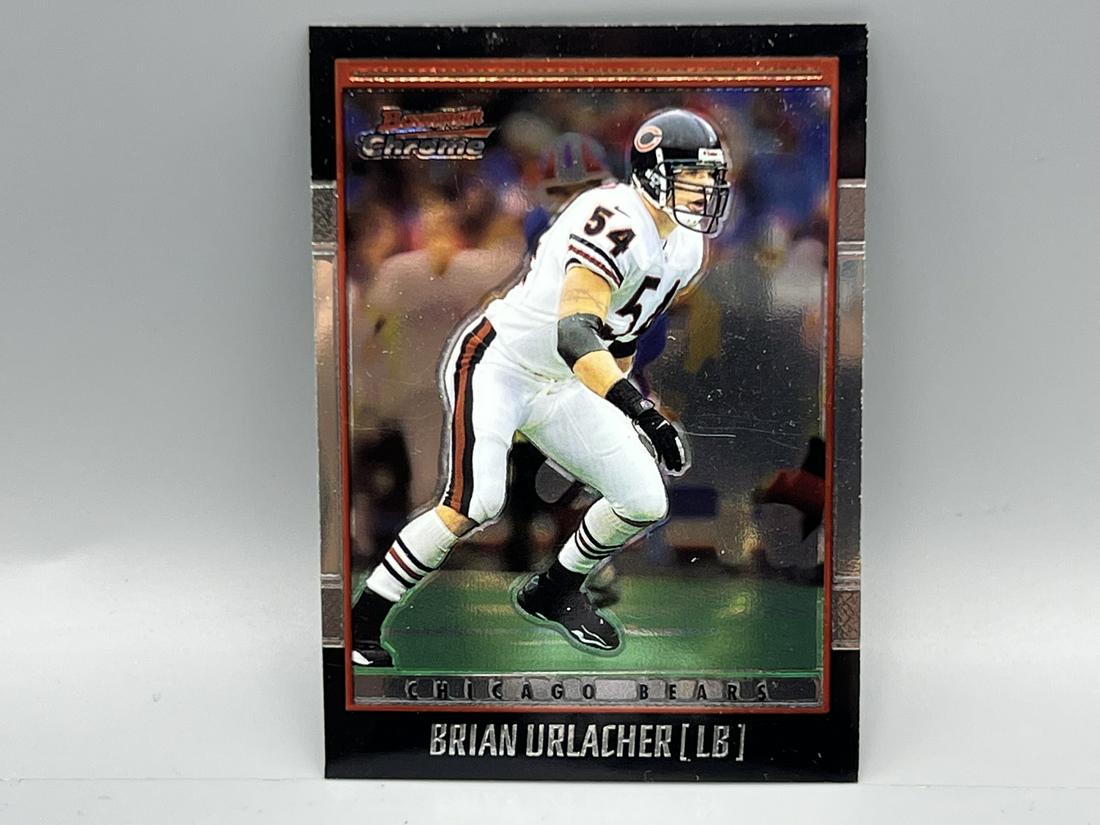 2001 Bowman Chrome Brian Urlacher 2nd Year Card #61 (1 of 2)